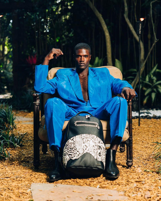 Zaino Sprayground nero AI Venture dlxsf  backpack