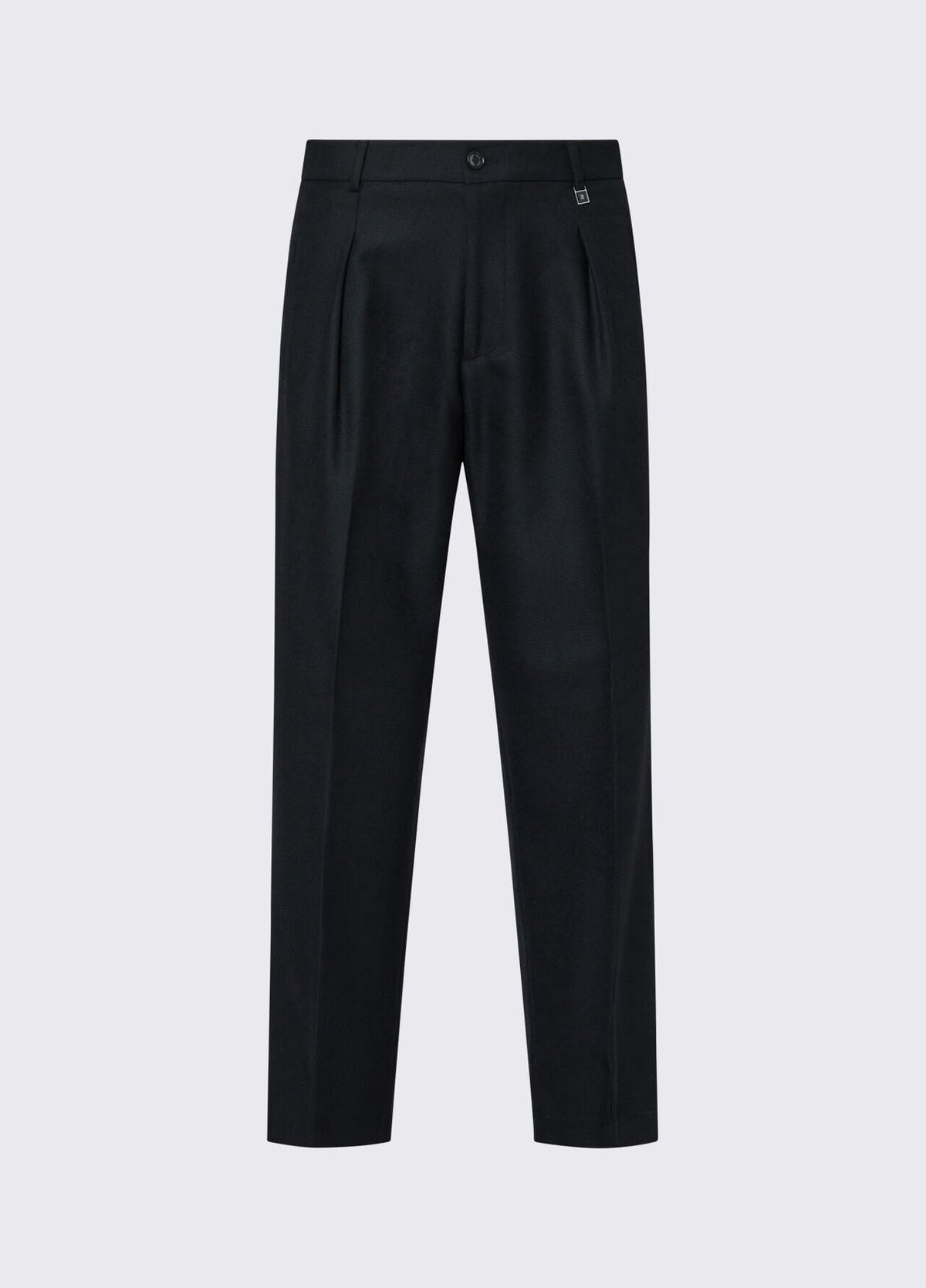 Pantalone Liu Jo in lana con logo metallico