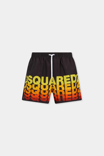 Boxer mare Dsquared2 con logo degrade uomo