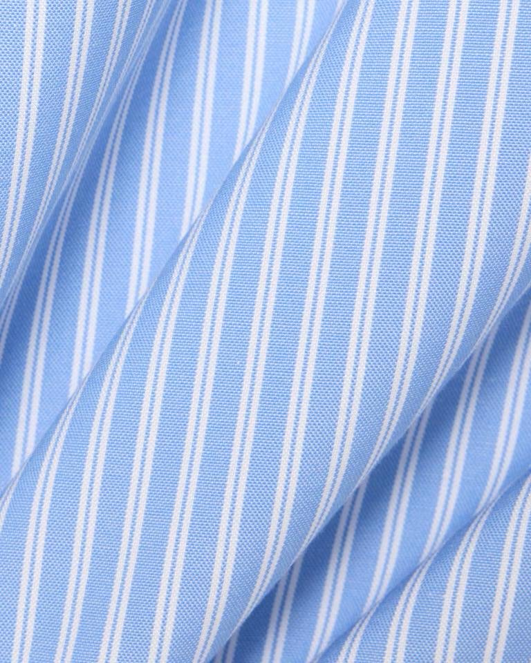 Camicia Lacoste candy stripe con iconico logo ricamato