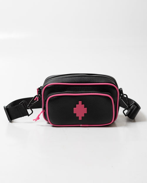 Tracolla Marcelo Burlon in ecopelle "County"