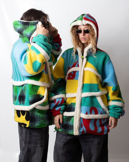 Giubbotto Barrow teddy jacket multicolor