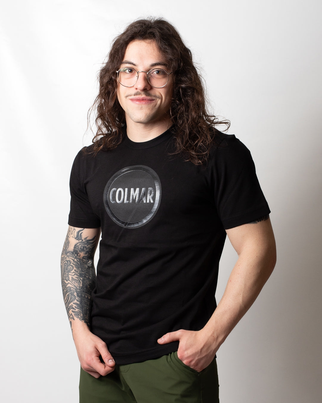 T-Shirt Colmar "Frida" regular con stampa uomo