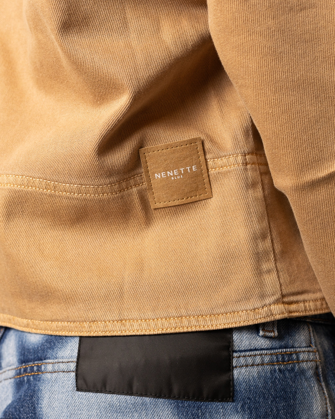 Giubbotto Nenette in jeans cropped donna