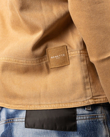 Giubbotto Nenette in jeans cropped donna