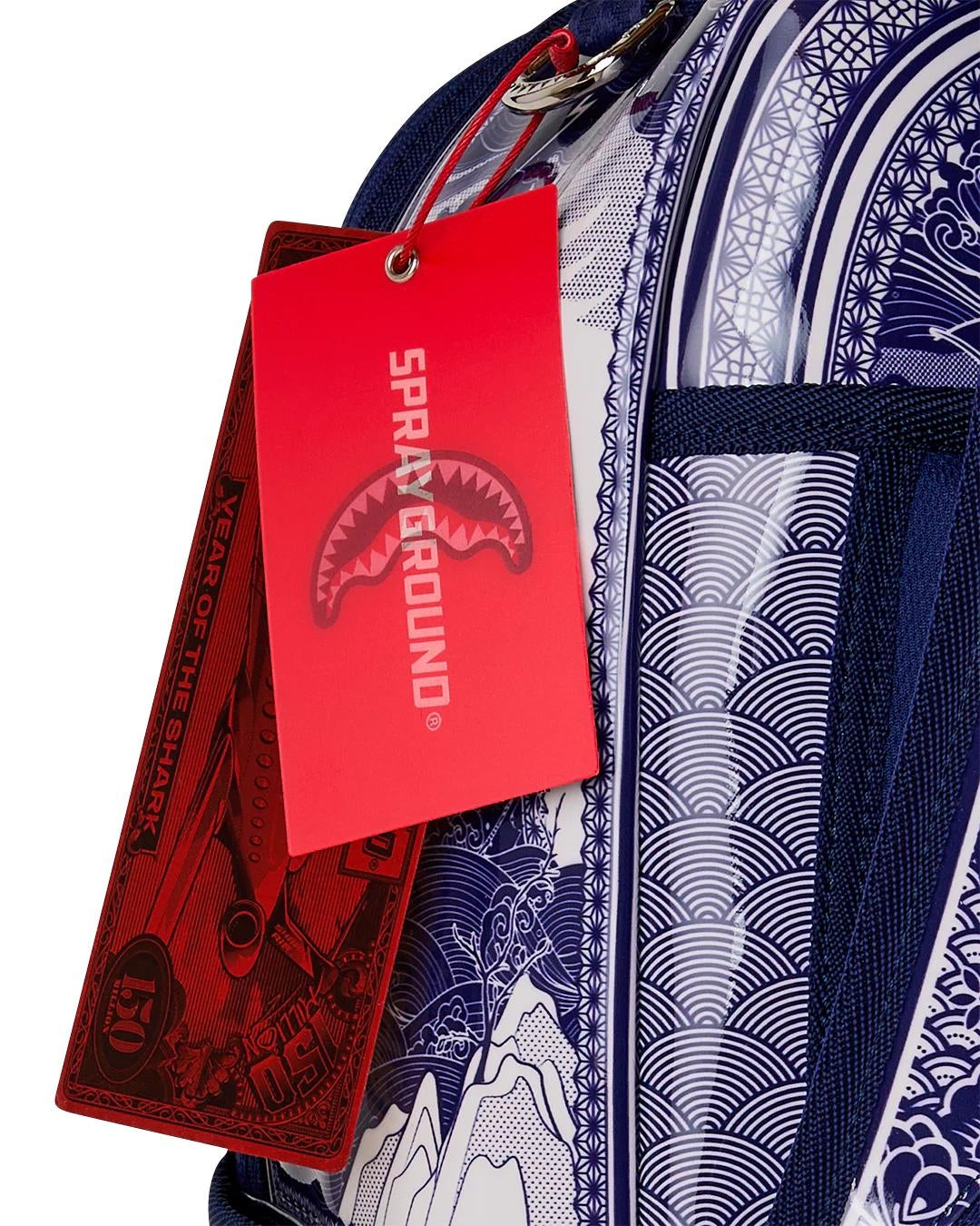 Zaino Sprayground bianco "Fine china part deux backpack" 