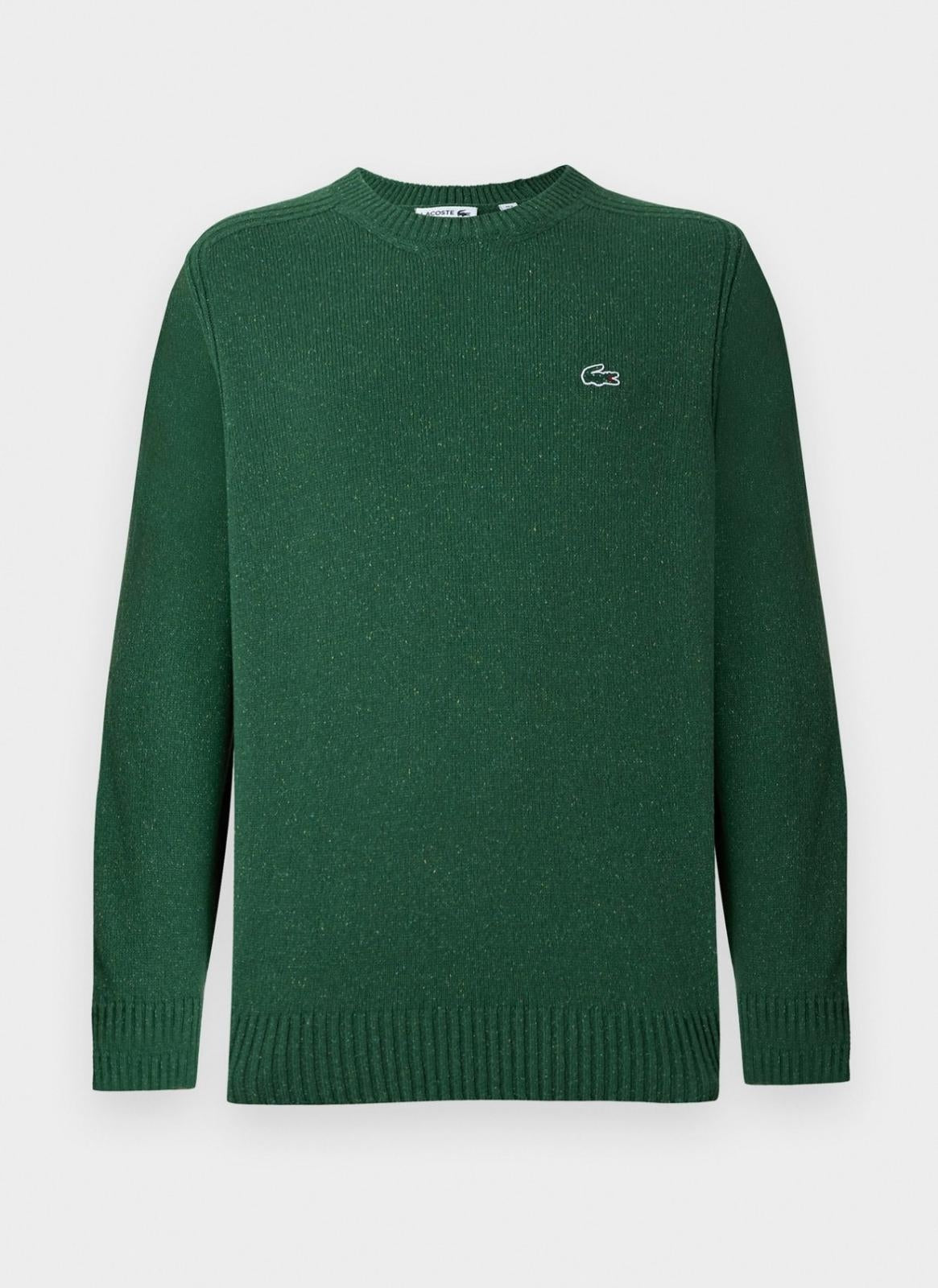 Maglia Lacoste girocollo in misto lana uomo