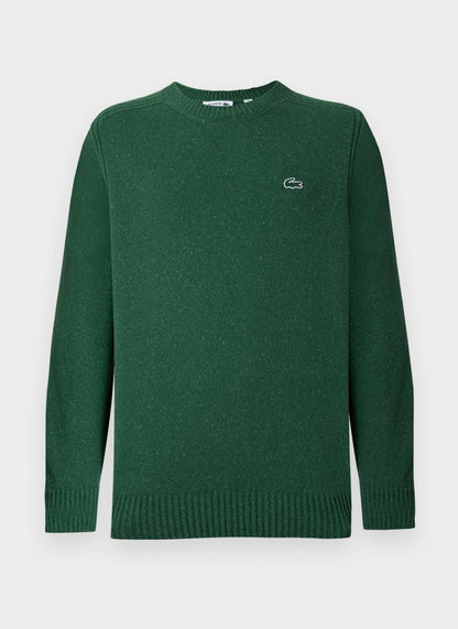 Maglia Lacoste girocollo in misto lana uomo