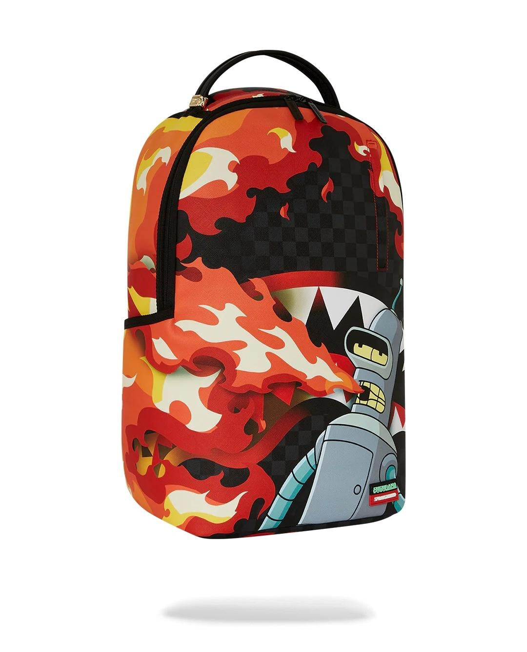 Zaino Sprayground nero Bender fire drama  dlxv backpack