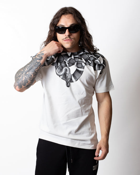 T-Shirt Marcelo Burlon "Black Snake" uomo