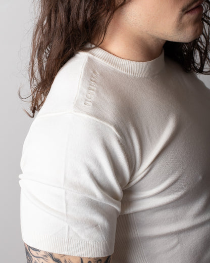 T-Shirt Richmond X in maglia con patch uomo