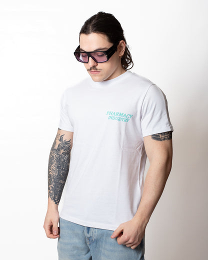 T-Shirt Pharmacy Industry con stampe logate uomo