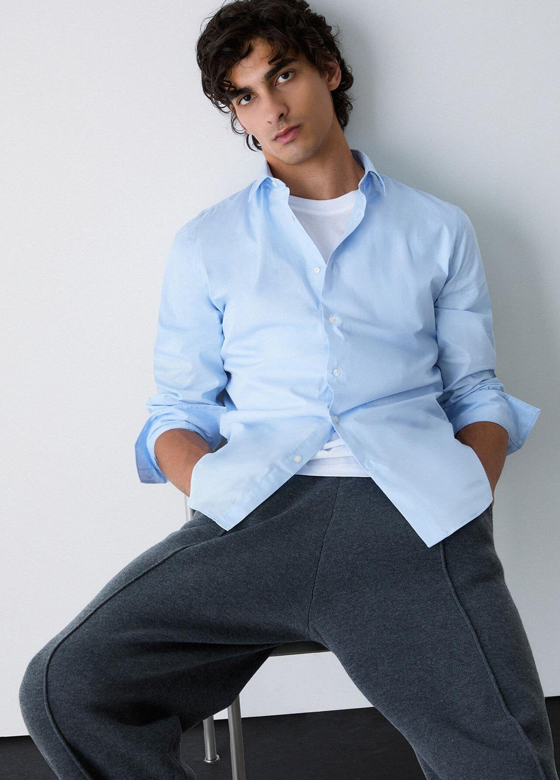 Camicia Liu Jo in cotone slim fit uomo