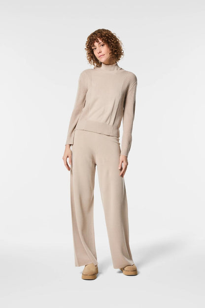 Pantalone Nenette in maglia a palazzo donna
