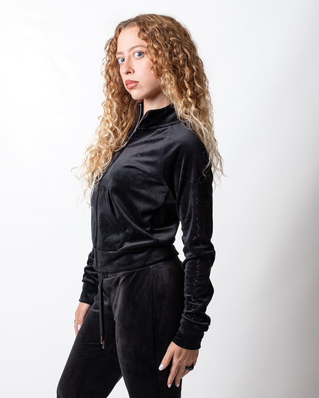Felpa Juicy Couture fullzip "Lieu Outline" donna