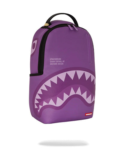 Zaino Sprayground viola Purple shark central dlxsv backpack