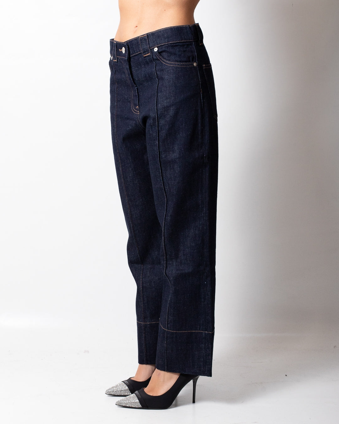 Jeans Twinset Actitude a palazzo donna