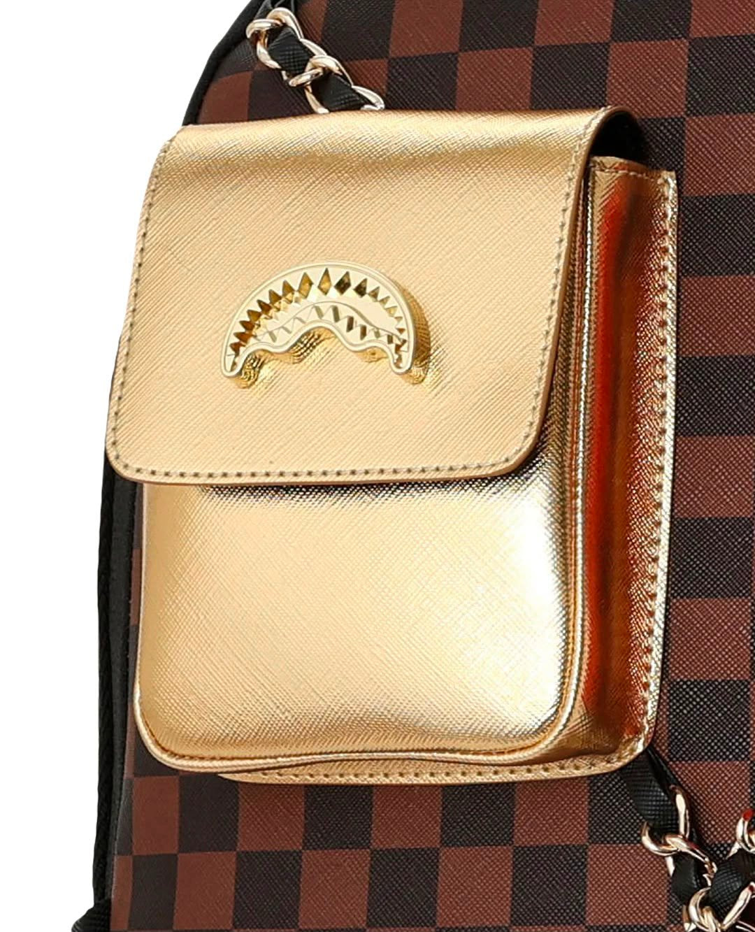 Zaino Sprayground marrone HANGING POCKETS MIX UP BACKPACK