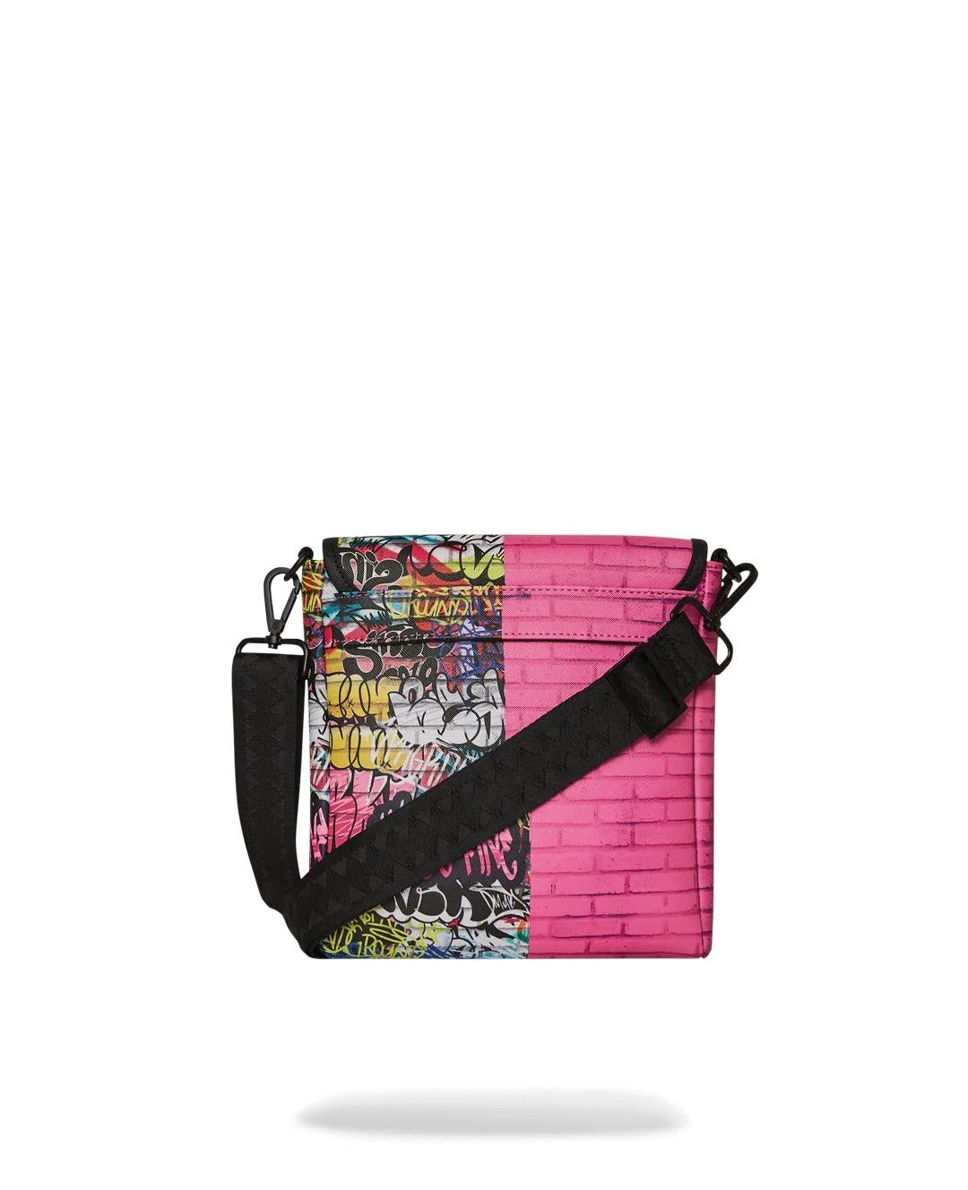Tracolla Sprayground multicolor Pink Panther painting messenger sling