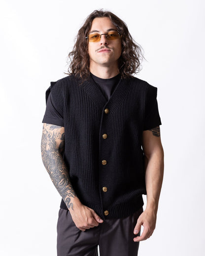 Gilet Daniele Alessandrini in lana uomo