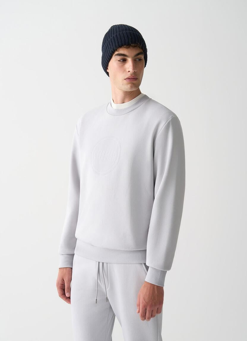 Felpa Colmar "Modish" girocollo logata uomo