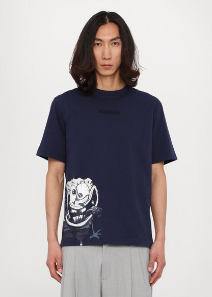 T-Shirt Iceberg X Spongebob con ricamo uomo