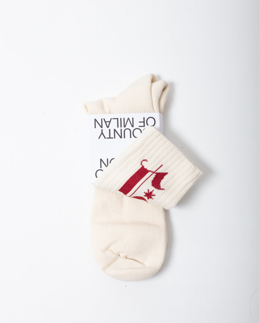 Calze Marcelo Burlon in spugna "County Headletter"