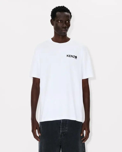 T-Shirt Kenzo con logo e&nbsp; boke flower 2.0 in cotone