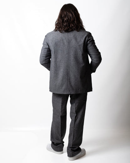 Pantalone Daniele Alessandrini in misto lana uomo