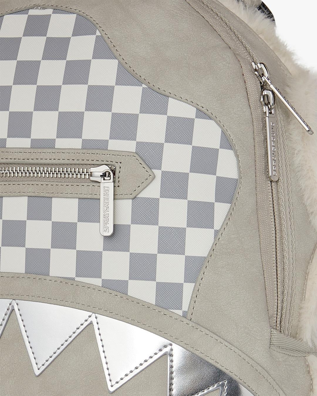 Zaino Sprayground bianco "FUR BABY BACKPACK"