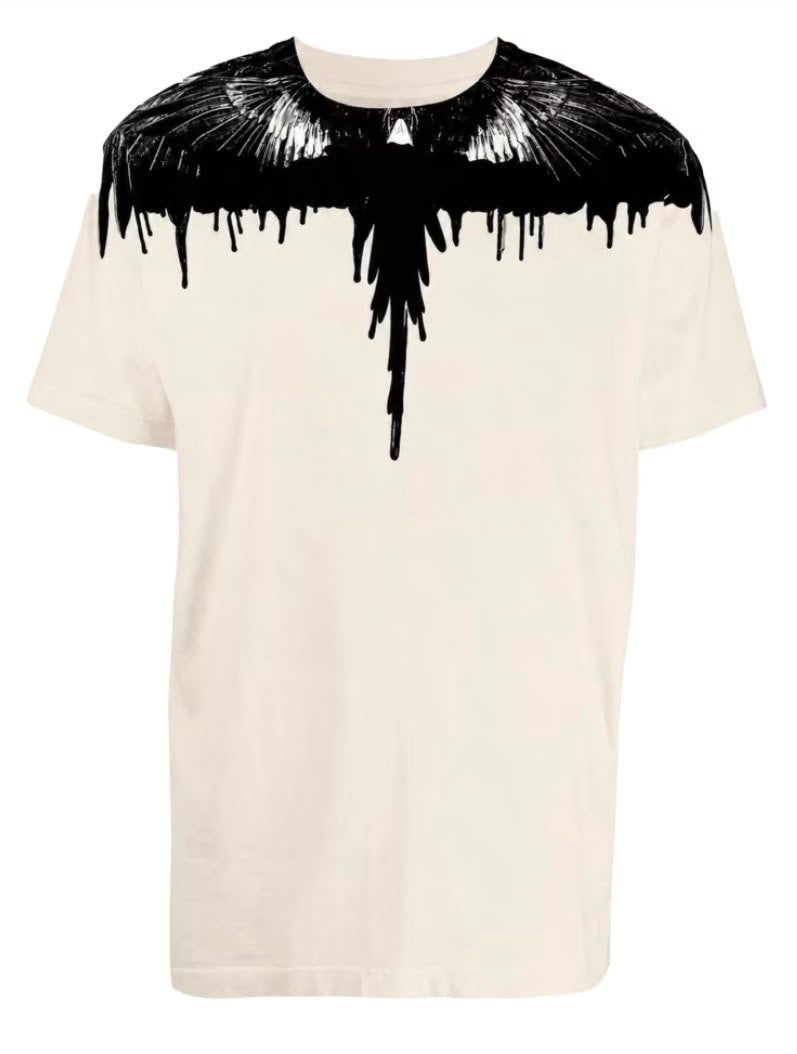 T-Shirt Marcelo Burlon girocollo "Icon Wings" uomo