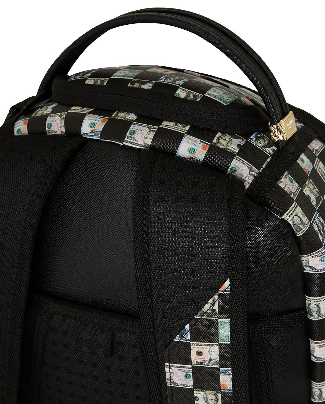 Zaino Sprayground bianco Money check pattern dlx backpack