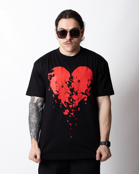 T-Shirt Vision of Super "Broken Heart" uomo