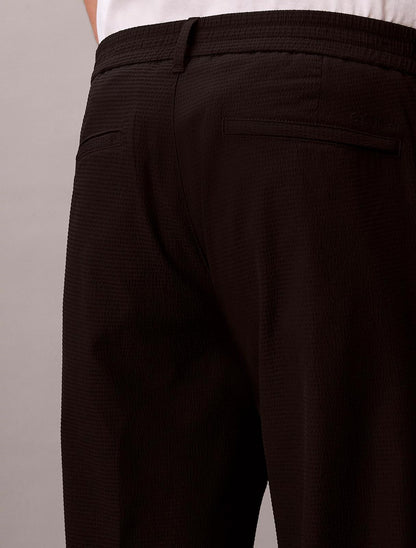 Pantalone Calvin Klein straight "Seersucker" uomo