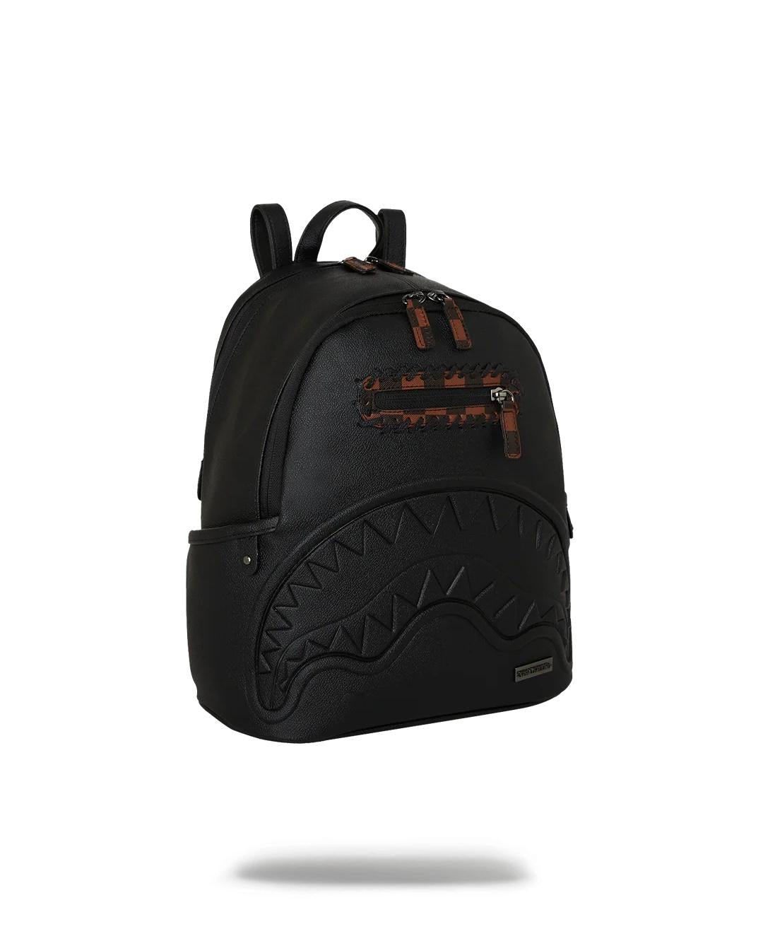 Zainetto Sprayground nero dose of check deux savage backpack
