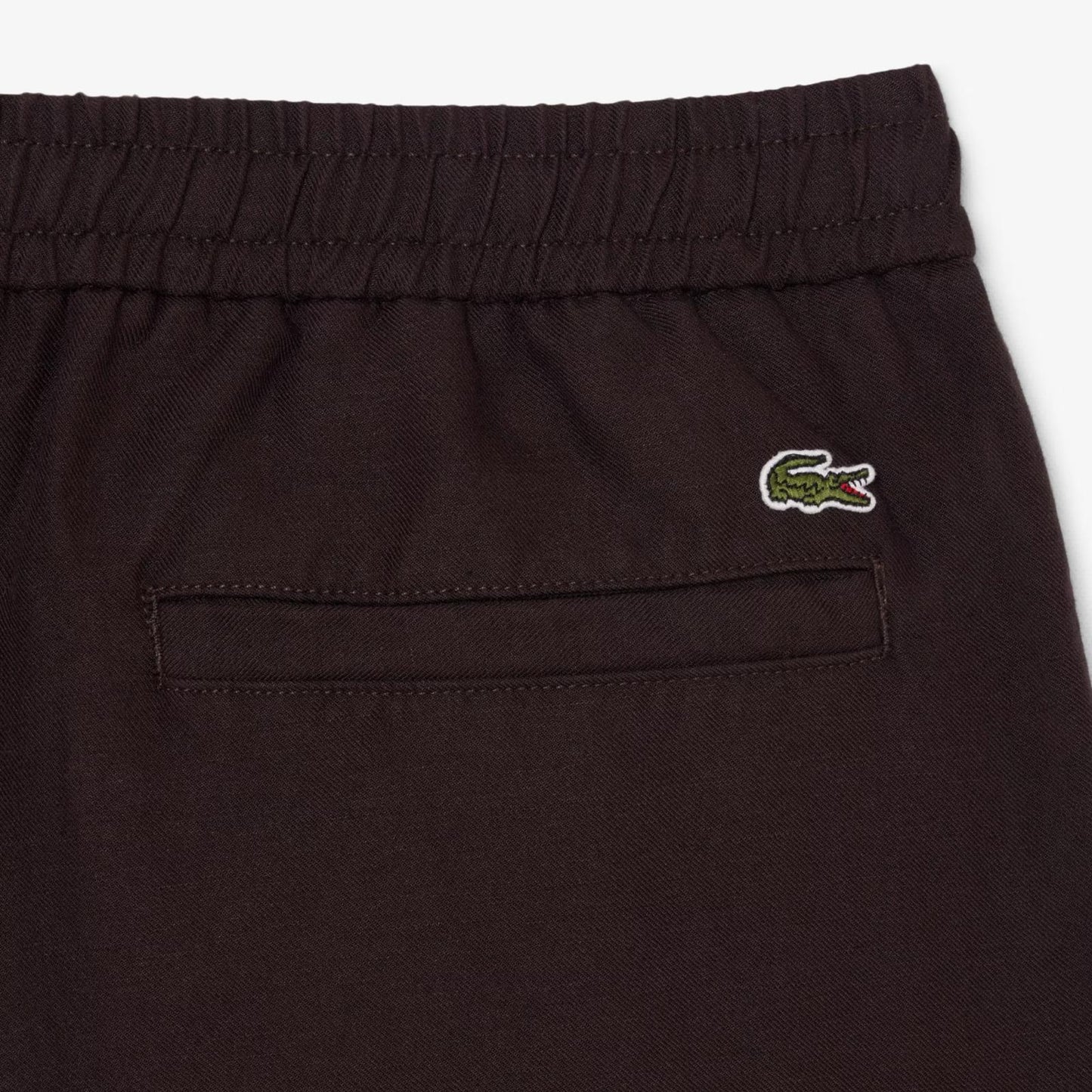 Bermuda Lacoste in misto lino uomo