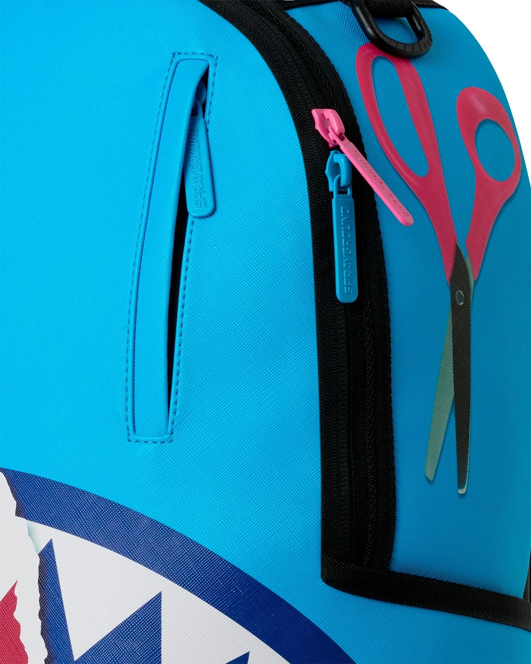 Zaino Sprayground blu/fucsia SHARK CENTRAL COTTON CANDY BACKPACK