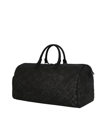 Borsa Sprayground nero 3AM check  mini duffle