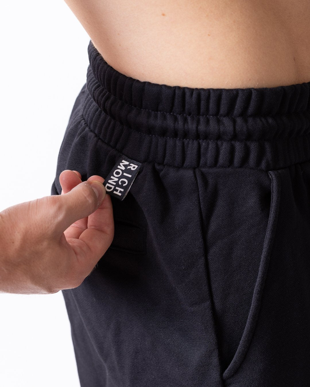Pantalone Richmond X in felpa "Logo Patch" uomo