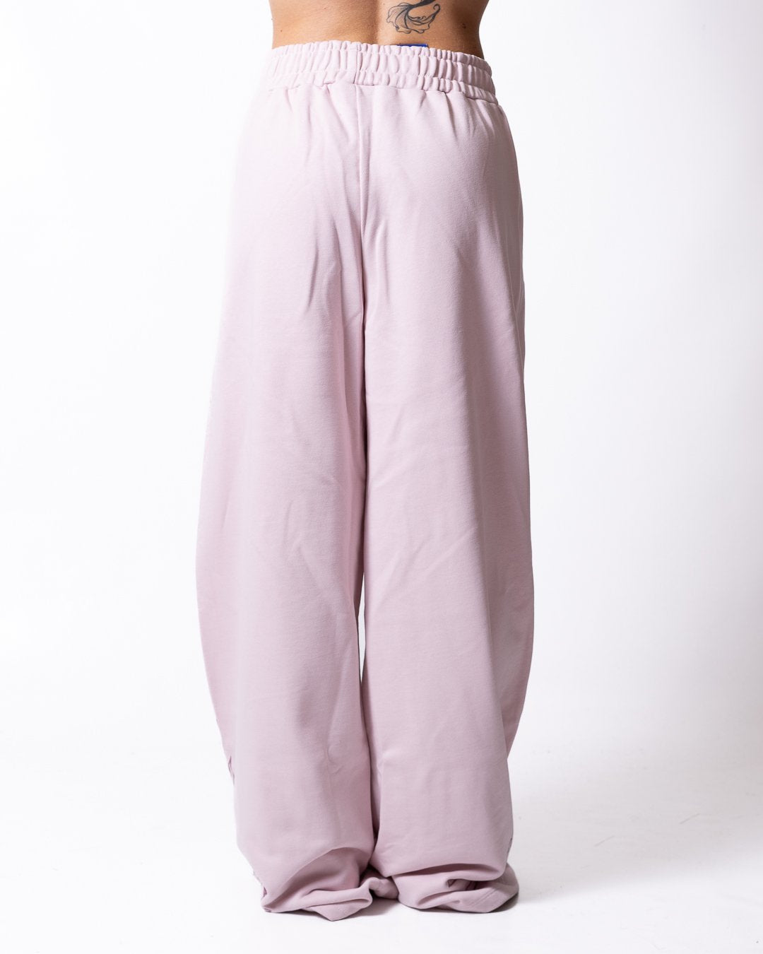 Pantalone County of Milan con grafica brillantinata