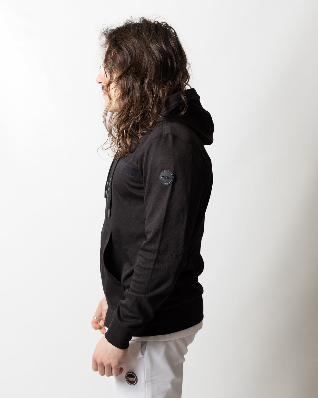 Felpa Colmar fullzip con cappuccio uomo
