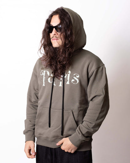 Felpa Gaelle con cappuccio e logo ricamato uomo
