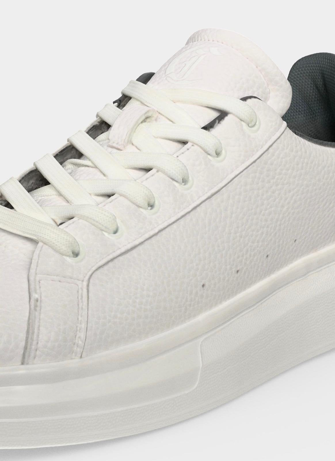 Sneakers Just Cavalli in pelle martellata "Fondo Ursa" uomo