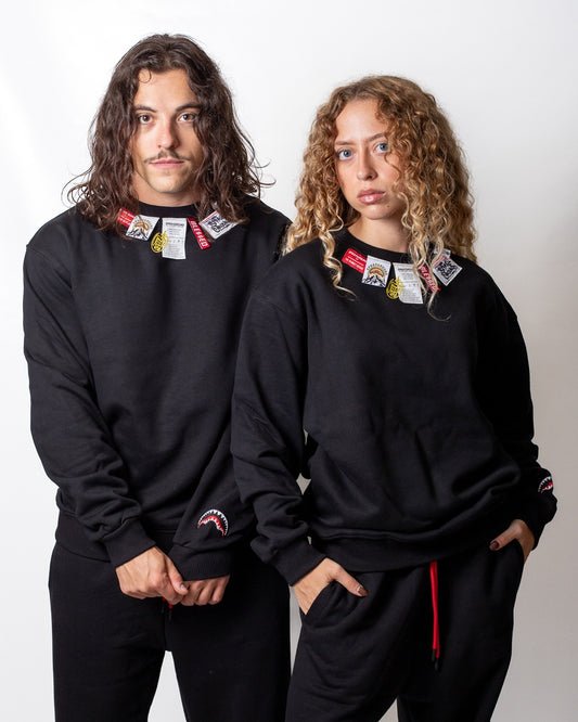 Felpa Sprayground girocollo "Label"