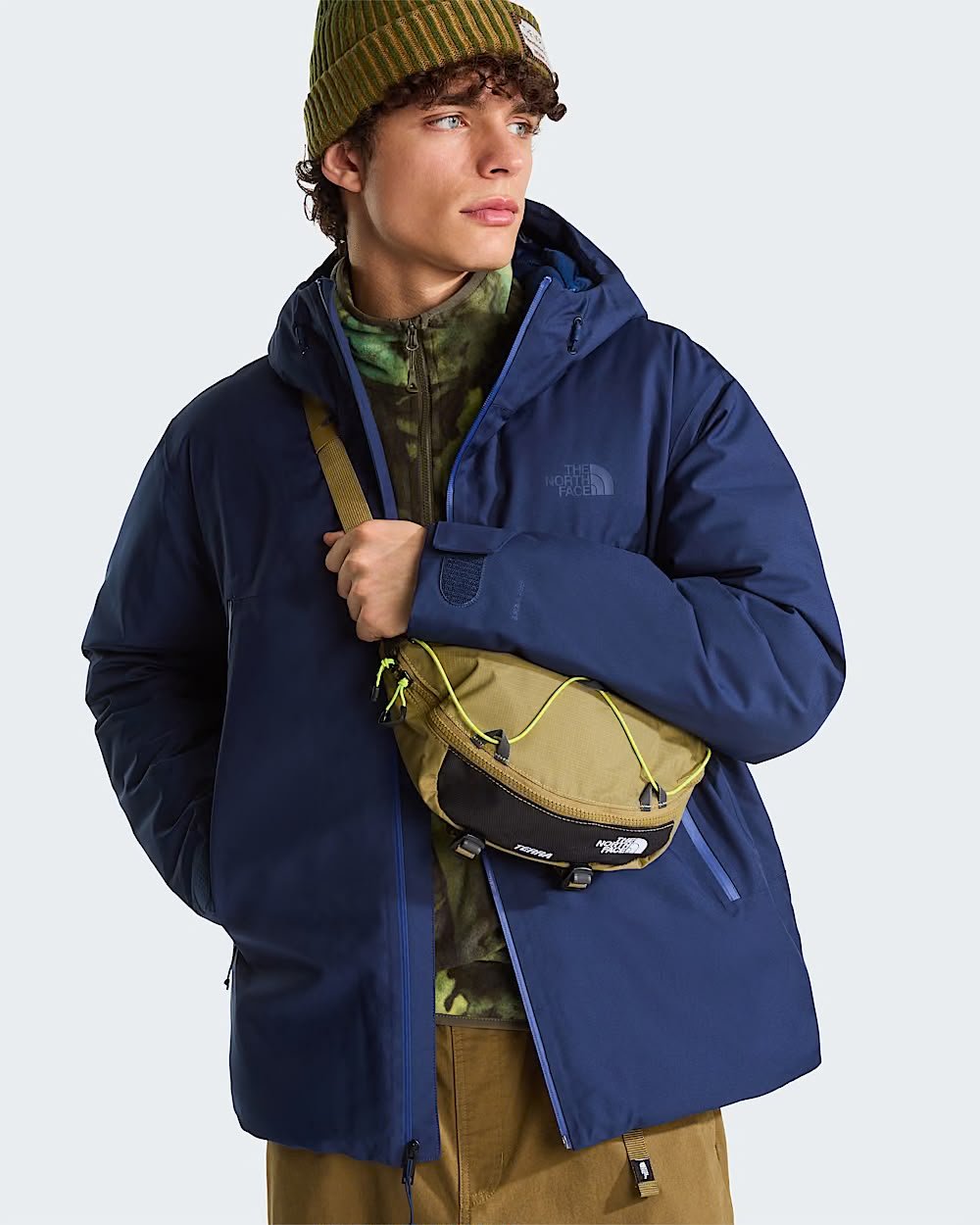 Giubbotto The North Face "Mountain Range" con cappuccio uomo