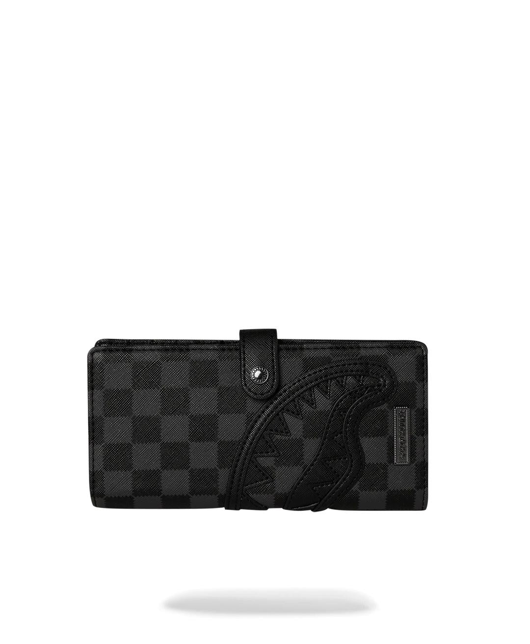 Portafoglio Sprayground nero Midnight chetau single-fold wallet
