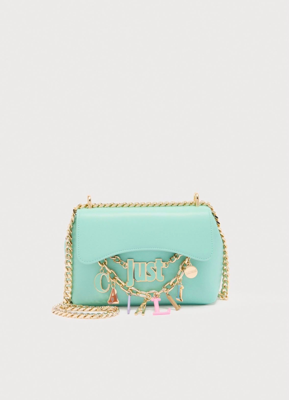Borsa Just Cavalli con charms logati donna