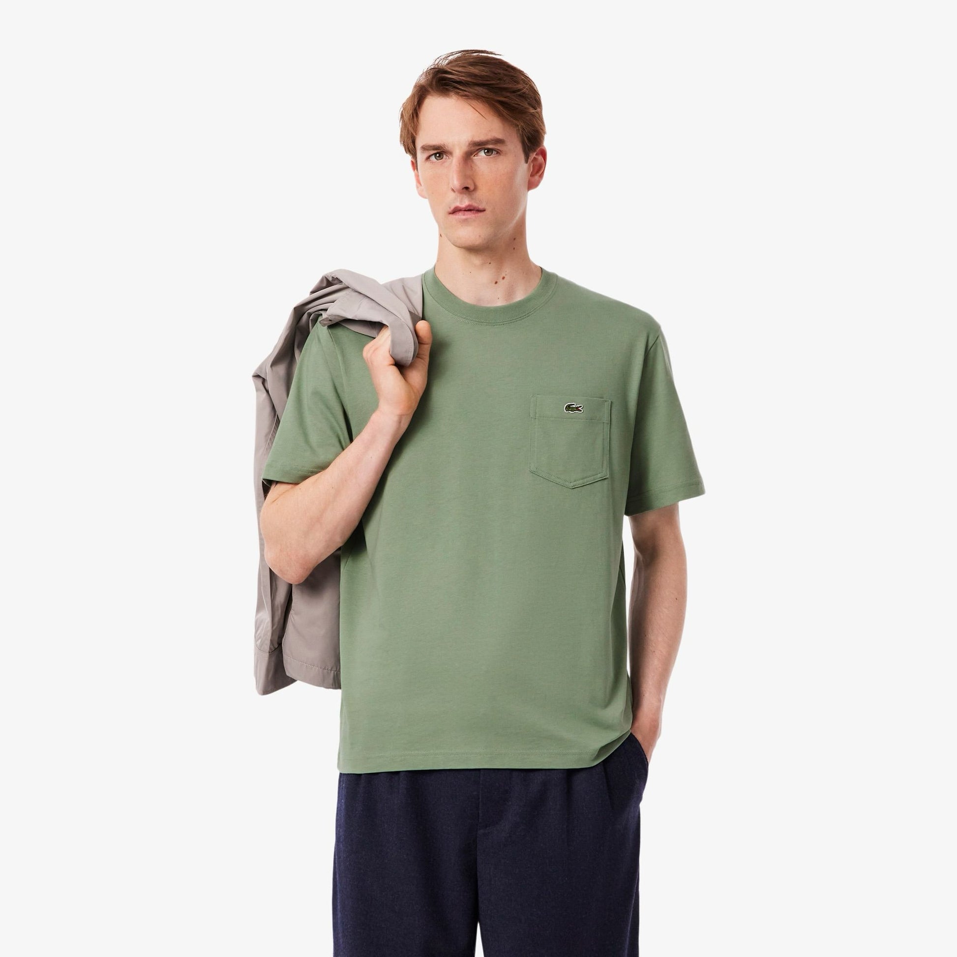 T-shirt Lacoste in cotone uomo