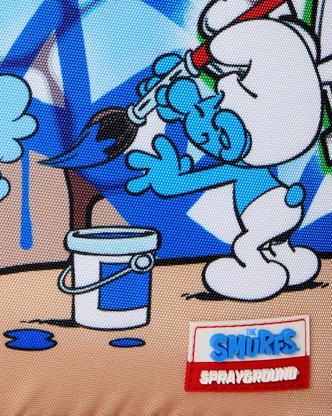 Zaino Sprayground blu SMURFS ART PARTY BACKPACK 