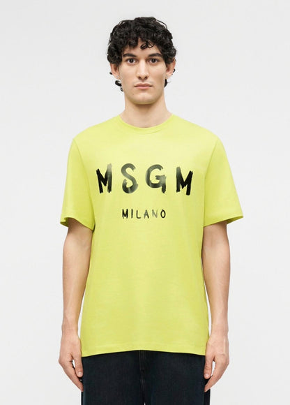 T-Shirt MSGM logo paint